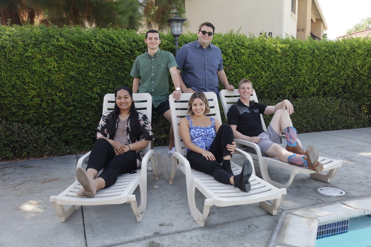 welcome banners group waving