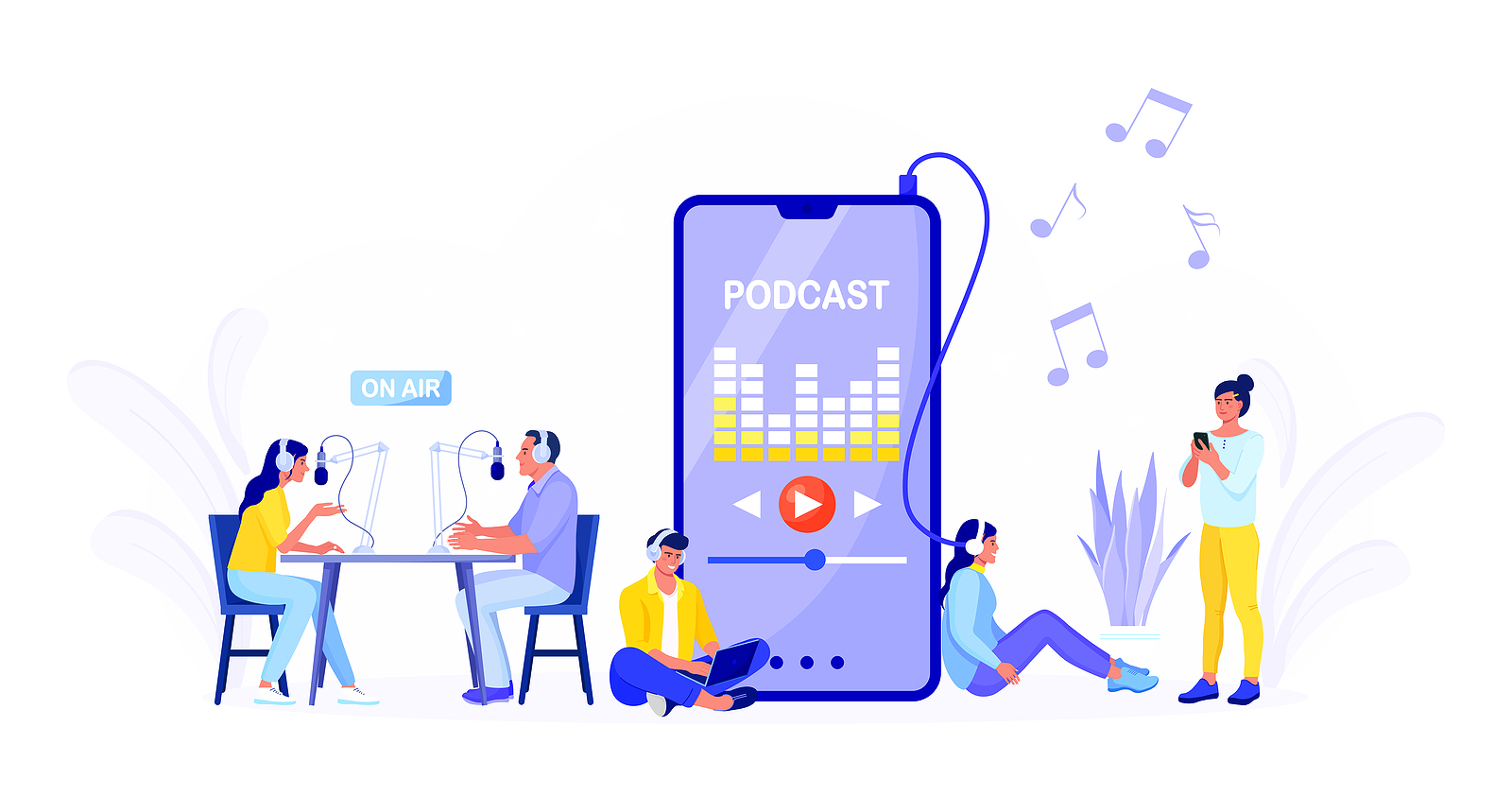 welcome banners group waving