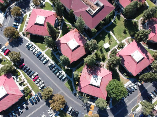 Residential Housing Units Aerial